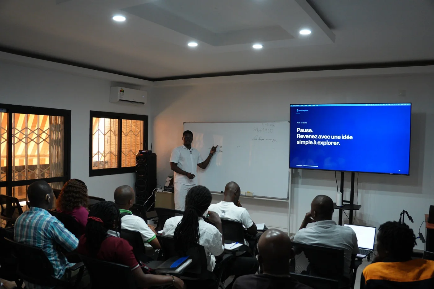 Session de formation Bweb en salle